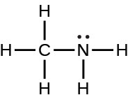 Methylamine Lewis Structure