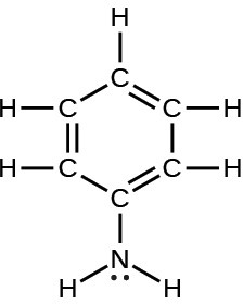 Phenylamine (Aniline) Lewis Structure