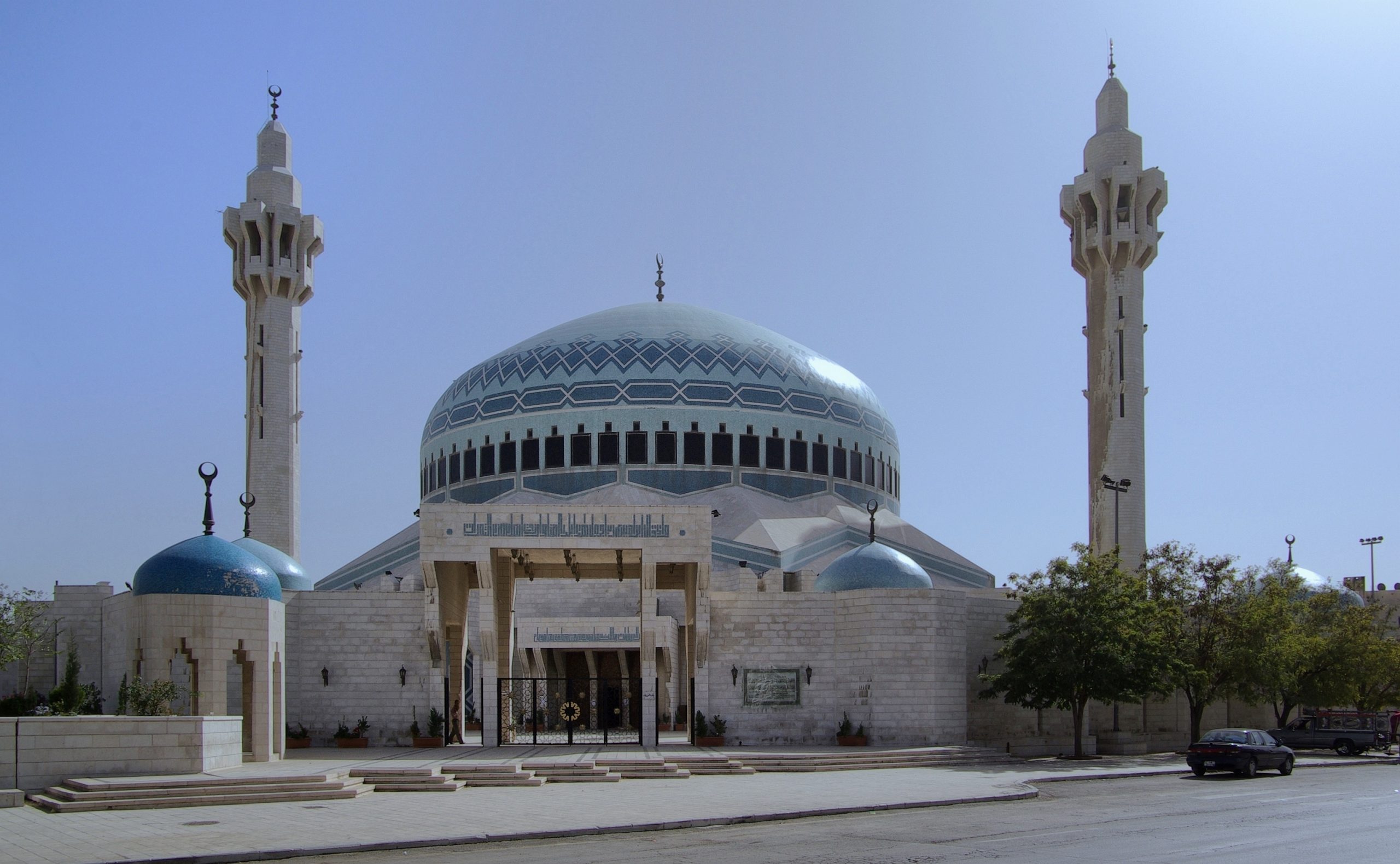 “Amman_BW_29.JPG” by Berthold Werner is licensed under CC BY 3.0 image showing a Mosque