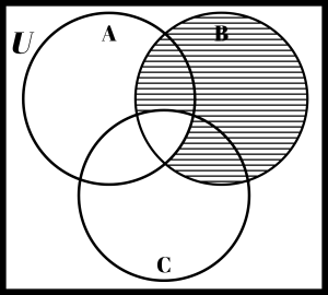 (B – A) ∪ (B – C)