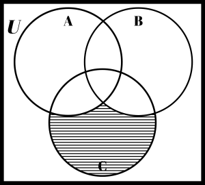 (the complement of set B ∩ C) – A