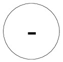 circle with a minus sign instide