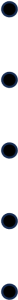 5 dots in a column