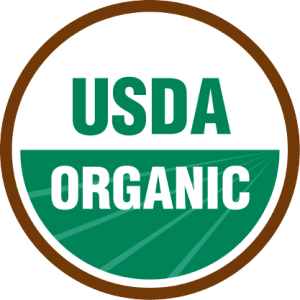 Image of the USDA organic certification seal