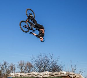 Image of a dirt bike jump