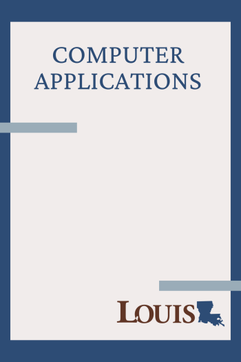 Cover image for Computer Applications