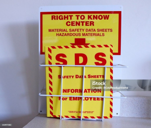 Safety Data Sheet binder