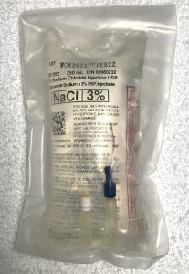IV fluids bag