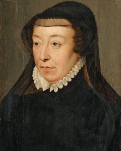 A painting of Caterine de Medici