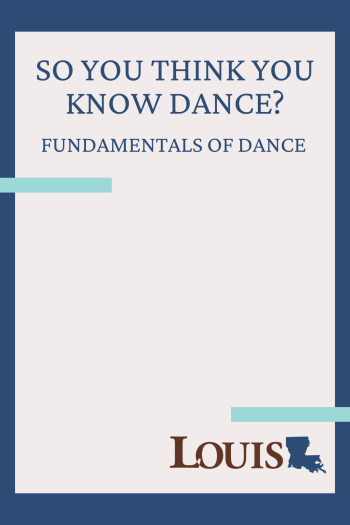 Cover image for So You Think You Know Dance?