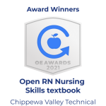 Award image for Open Textbook Award for Best OER 2021.