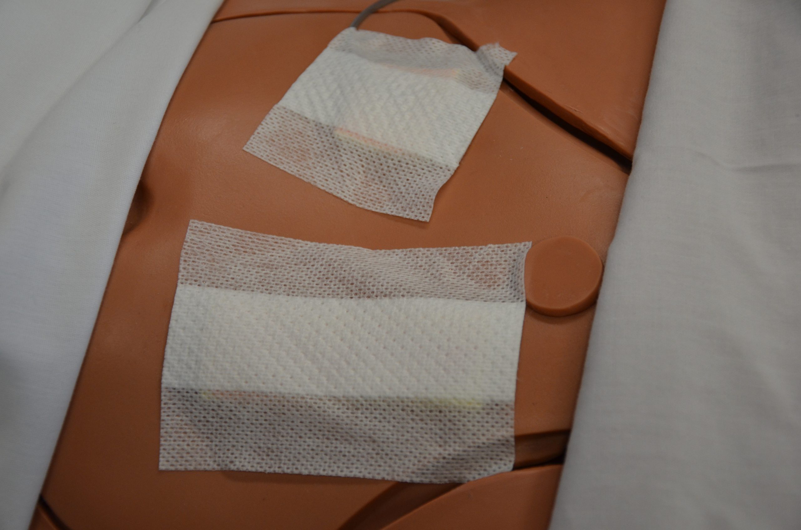 Apply dry sterile dressing if required