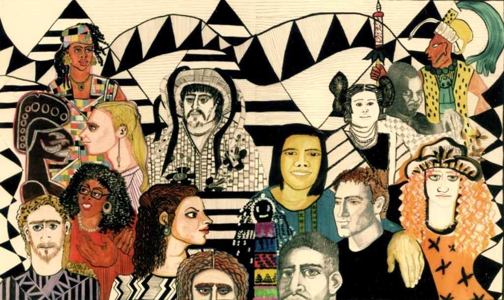 “Pure_Diversity,_Mirta_Toledo_1993.jpg” by Mirta Toledo is licensed under CC BY-SA 4.0 Photo showing artwork entitled Pure Diversity by Mirta Toledo