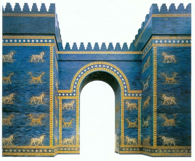 Gate with animals painting on the walls