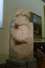 A marble sculpture