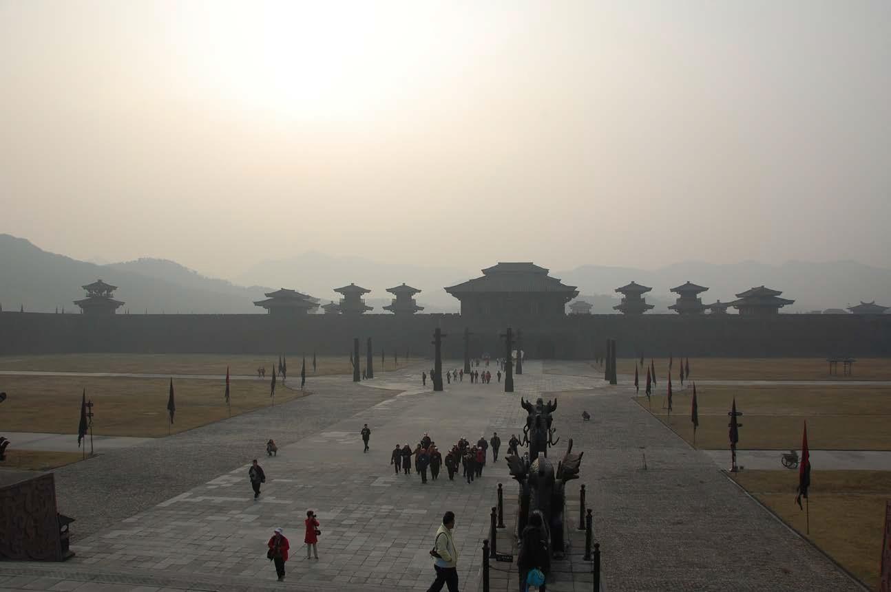 Replica of the palace of the First Emperor of Qin