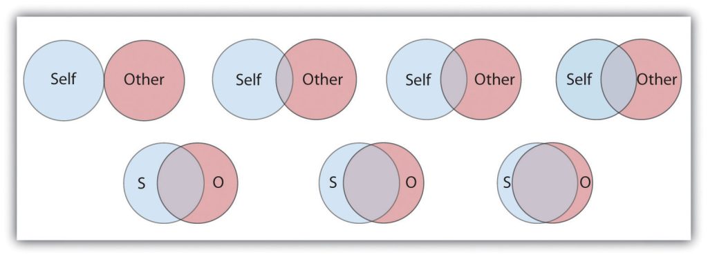 This scale is used to determine how close two partners feel to each other. The respondent simply circles which of the seven figures he or she feels best characterizes the relationship.