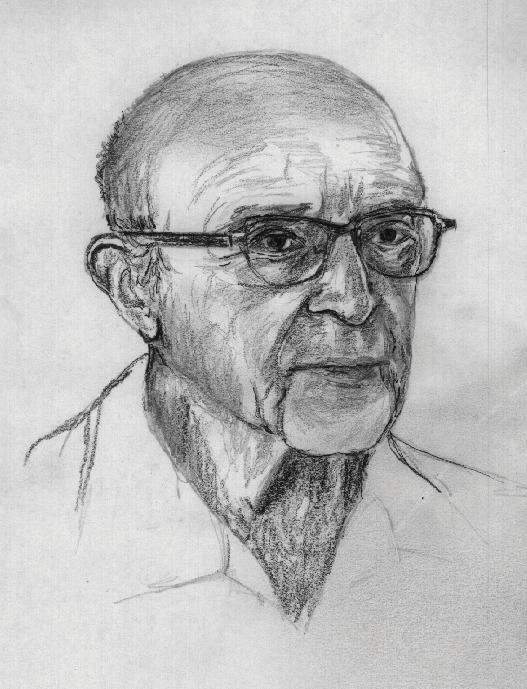 Drawing of Carl Rogers