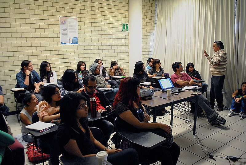 Students in classroom