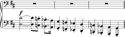 Musical notation of “Wotan’s Spear,” from The Valkyrie