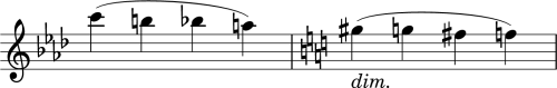 Musical notation of Brünnhilde’s sleep motive