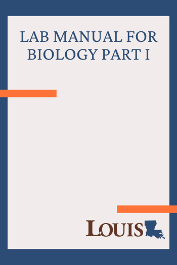 Cover image for Lab Manual for Biology Part I