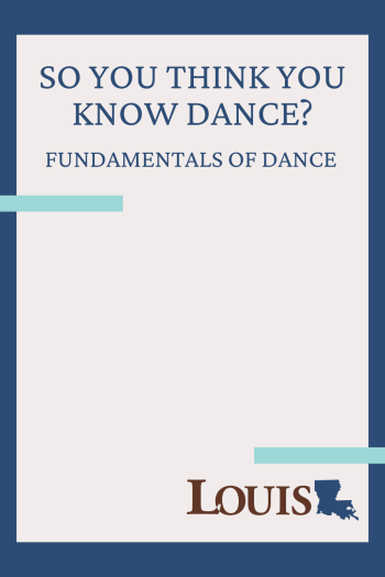 Cover image for So You Think You Know Dance? Elements First Edition