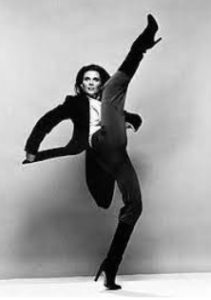 A black and white phot of Ann Reinking