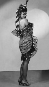 Photograph shows Katherine Dunham, dancer.