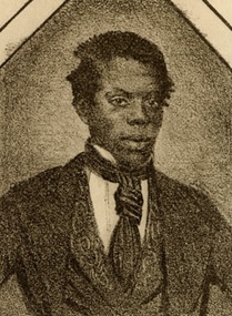 A portrait print of William Hinery Lane, also known as Master Juba