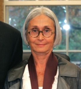 A color photograph headshot of Twyla Tharp.