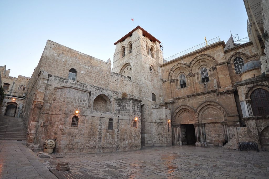 The Church of the Holy Sepulchre in brick