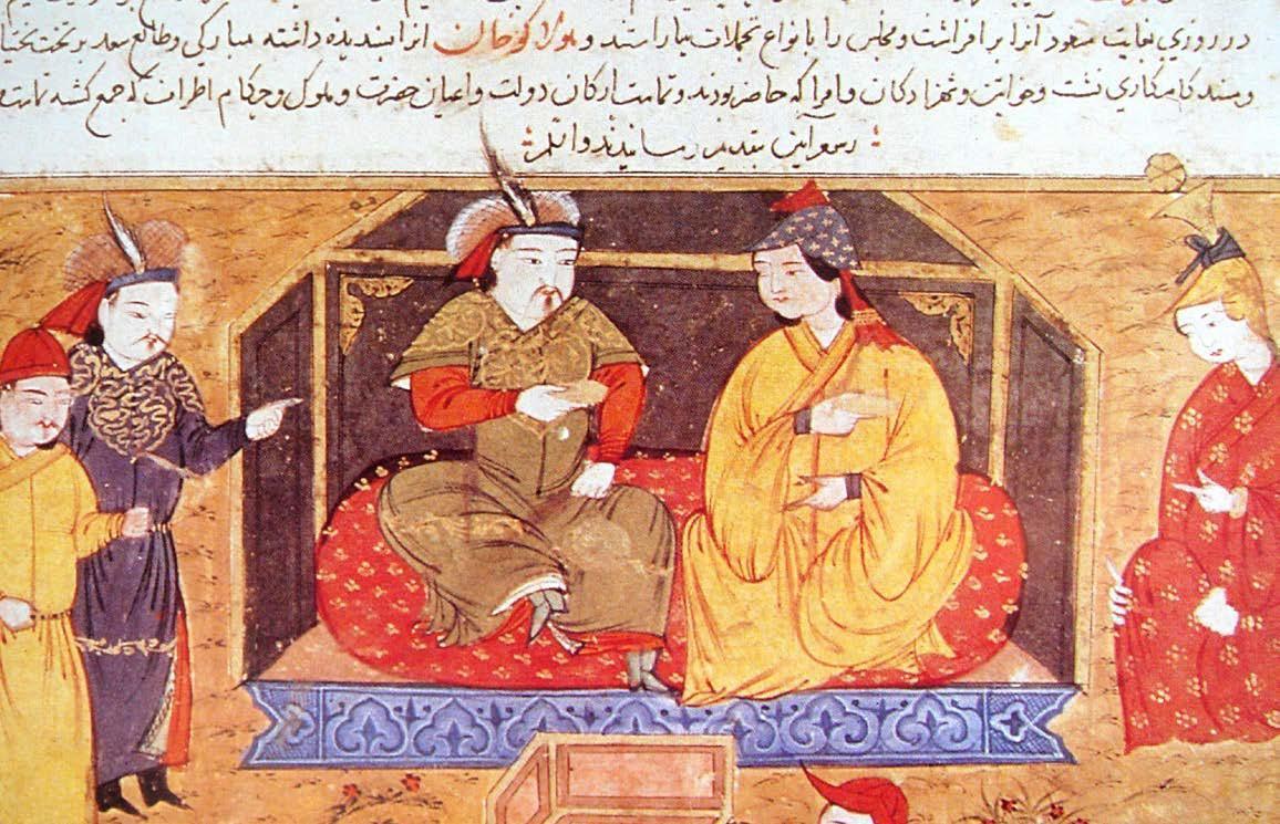 Hülegü Khan and Dokuz Khatun