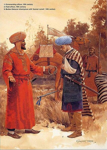 Muslim Abbasid warriors in North Africa, c. 10th