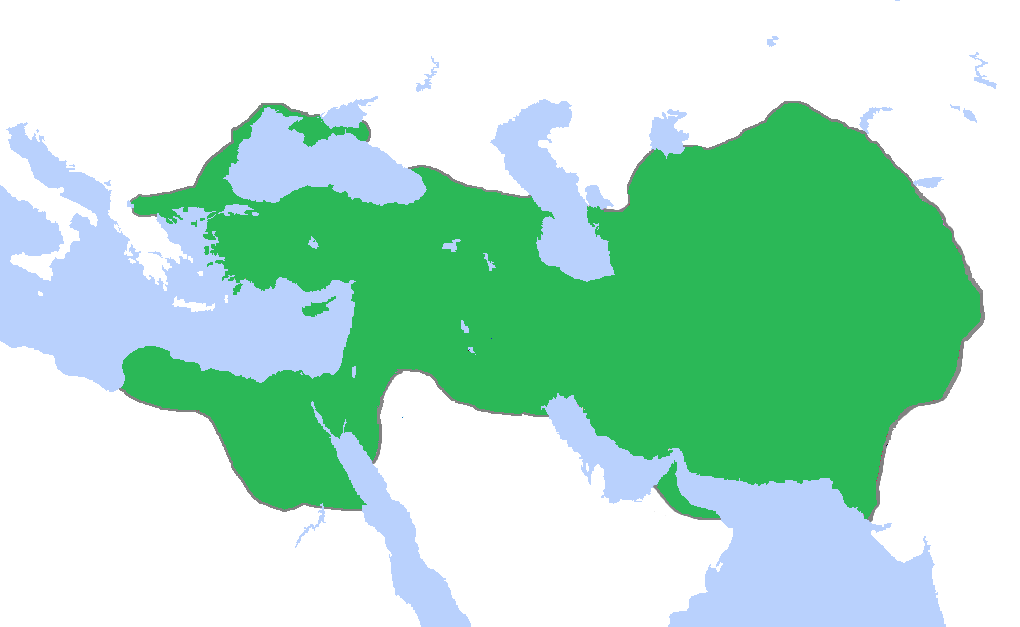 The Achaemenid Empire under the rule of Cyrus