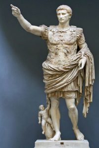 Statue of Augustus from the Villa of Livia at Prima Porta