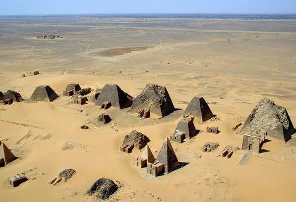 Pyramids at Meroe