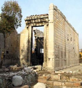 Copy of the Res Gestae in Modern Ankara, Turkey