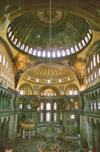 Interior of Haga Sophia