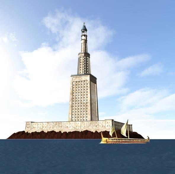 The Pharos, or Lighthouse, of Alexandria