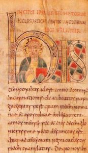 Manuscript of Bede’s History of the English Church and People