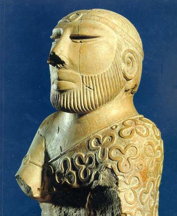 Indus Priest/King Stone Statue