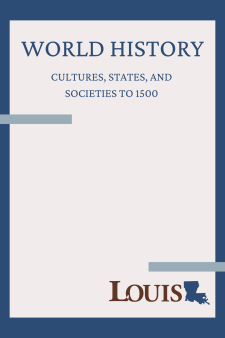 World History Cultures, States, and Societies to 1500 book cover