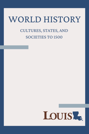 Cover image for World History Cultures, States, and Societies to 1500