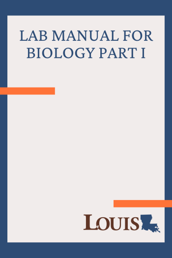 Cover image for Lab Manual for Biology Part I (V2)