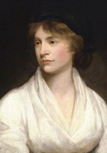 An image of Mary Wollstonecraft credited to Afek91