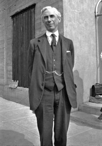 Photographic Portrait of the English philosopher Bertrand Russell