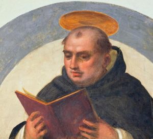 A rendering of Saint Thomas Aquinas by Fra Bartolomeo