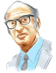 Portrait of the philosopher of science Thomas Samuel Kuhn, made by user davi.trip