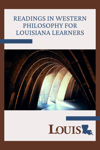 Cover image for Readings in Western Philosophy for Louisiana Learners